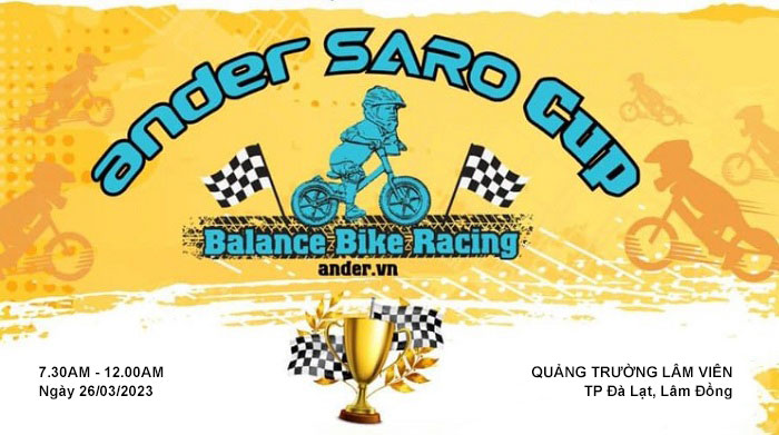 Giải đua xe thăng bằng Ander – Saro Cup Lâm Đồng năm 2023